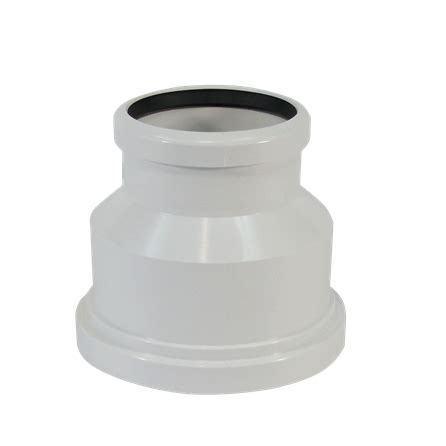 PVC Gasketed Sewer Adapter Coupling PVC Spigot To ABS Spigot