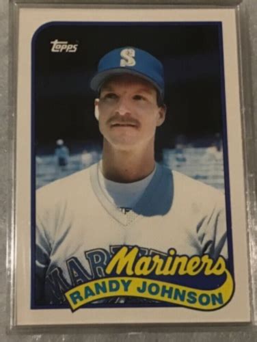 Topps Traded T Randy Johnson Rc Ebay