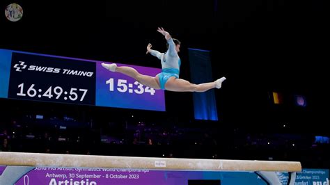 Manila Esposito Ita Bb Podium Training World Championships