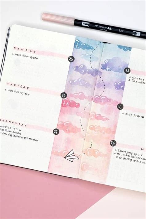 Best Pink Bullet Journal Headers For Inspiration Artofit