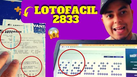 Lotofácil 2833 Dicas e Jogos Prontos Lotofacil 2833 Erre 7 Robô da