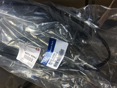 Резинка жабо от hyndai elantra — KIA Cerato (3G), 2 л, 2014 года ...