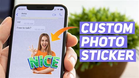 How To Create Whatsapp Stickers With Your Photo On Iphoneipad Youtube