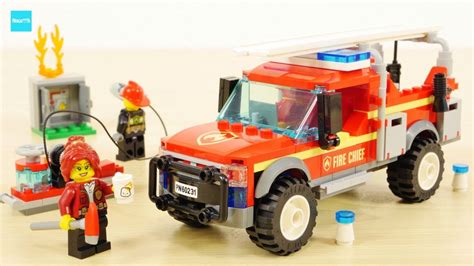 Lego City Fire Chief Response Truck Youtube