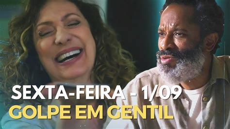 Terra e Paixão Agatha aplica golpe em Gentil Sexta 01 09 2023 YouTube