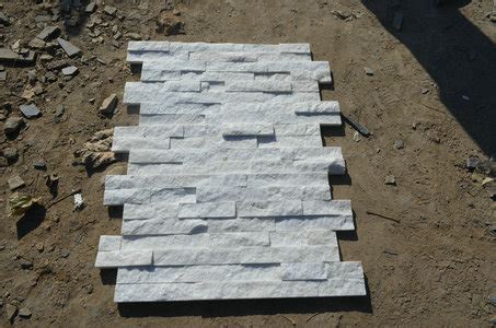 Culture Stone Decoration Stones White Quartz Cladding