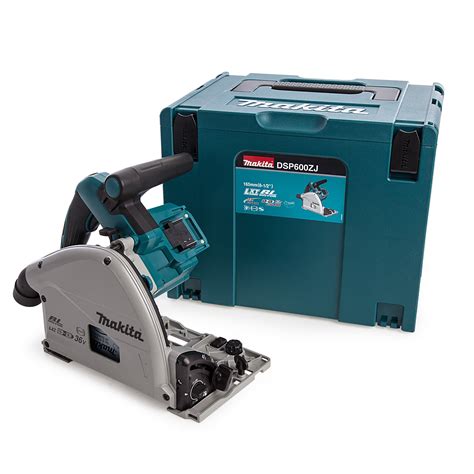 Toolstop Makita Dsp Zj Twin V Brushless Plunge Saw Lxt Body Only