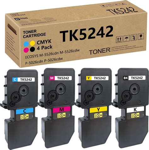 TK5242 TK 5242 Toner Cartridge Compatible Replacement For Kyocera TK