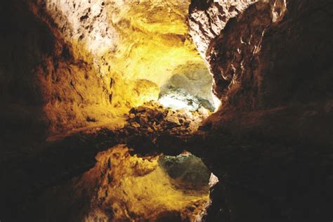 North Lanzarote Cave Jameos Del Agua And Viewpoint