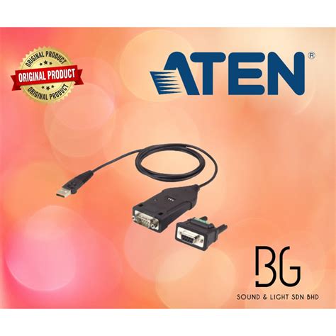 Aten Uc485 Uc 485 Usb To Rs 422485 Adapter Shopee Malaysia