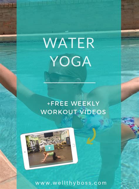 Water Yoga - Wellthy Boss