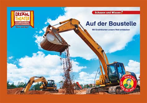 Auf Der Baustelle Kamishibai Bildkarten Buch Hase Und Igel Verlag