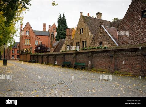 typical medieval buildings, Bruges Stock Photo - Alamy