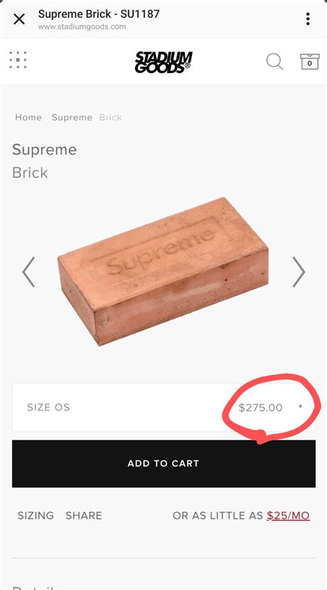 Supreme brick : r/WTF