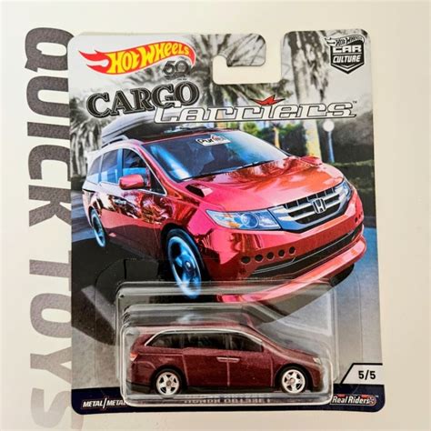 玩具快克 HOT WHEELS 風火輪 2018 汽車文化 精裝 膠胎 本田 奧德賽 Honda Odyssey 蝦皮購物