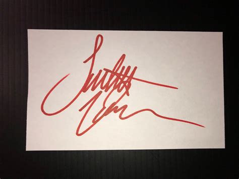 Scarlett Johansson Authentic Hand Signed Autograph Index Card With Coa