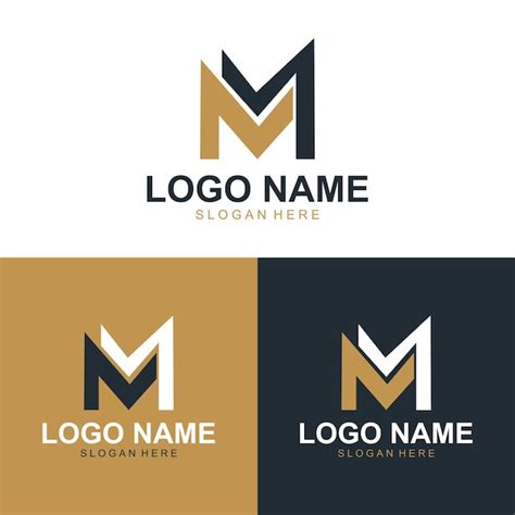 Ltimo Dise O De Logotipo Mm Vector Premium