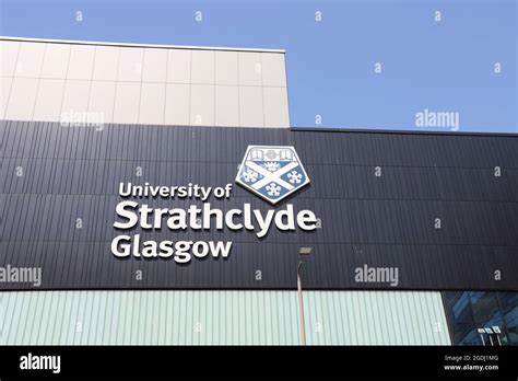 University Of Strathclyde Glasgow Stock Photo Alamy