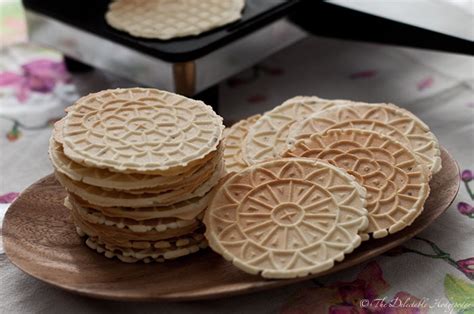 Grandma Erma Carosellas Pizzelle Recipe The Delectable Hodgepodge