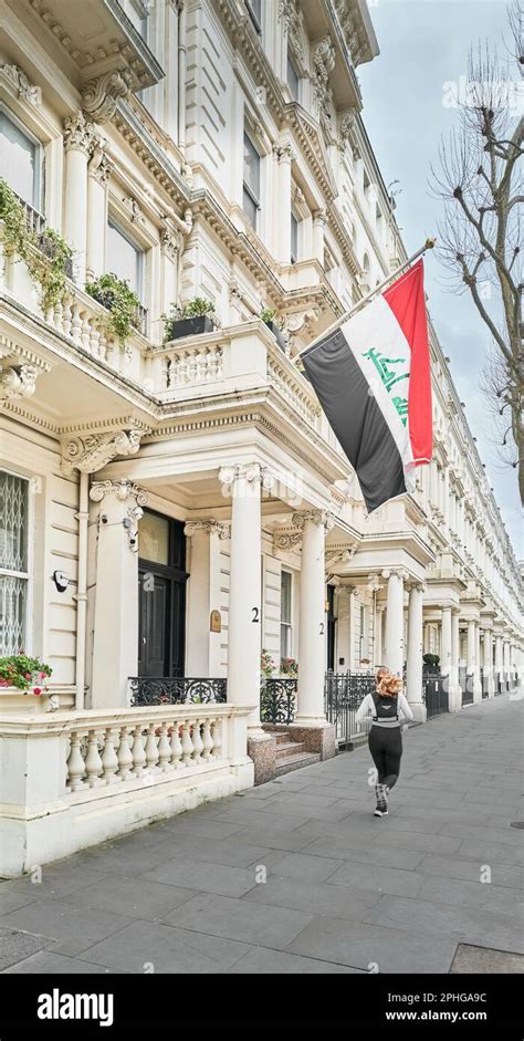 Embassy of the Republic of Iraq, London, England Stock Photo - Alamy