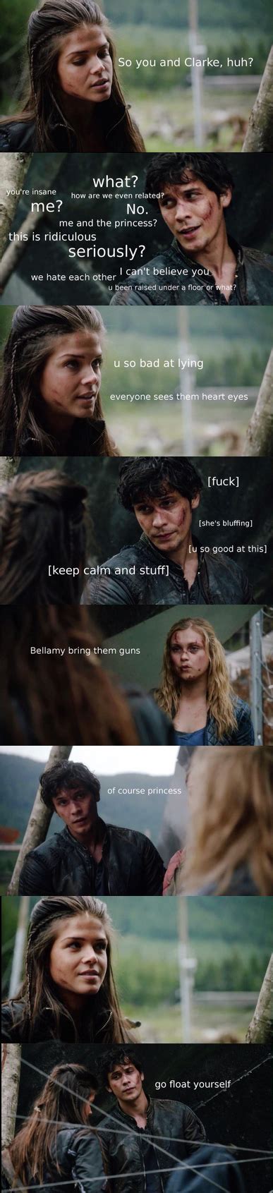 The 100 Recap Bellamy Blake Octavia Blake And Clarke Griffin