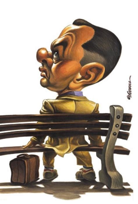 Forrest Gump | Funny caricatures, Celebrity caricatures, Caricature sketch