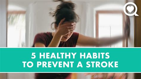 5 Healthy Habits To Prevent A Stroke Youtube