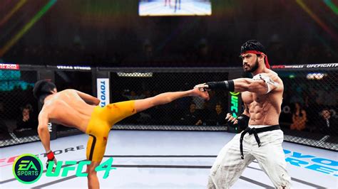 Ufc Bruce Lee Vs Ryu Mello Ea Sports Ufc Ps Youtube