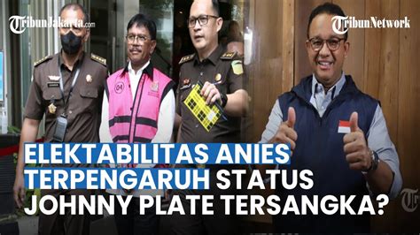 Penetapan Tersangka Johnny G Plate Tak Pengaruhi Elektabilitas Anies