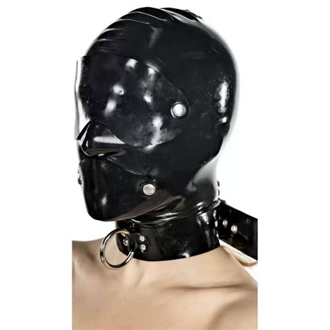 Latex Maske Mit Knebel Dildo Und Rei Verschluss Anita Berg Ab Latex Land De