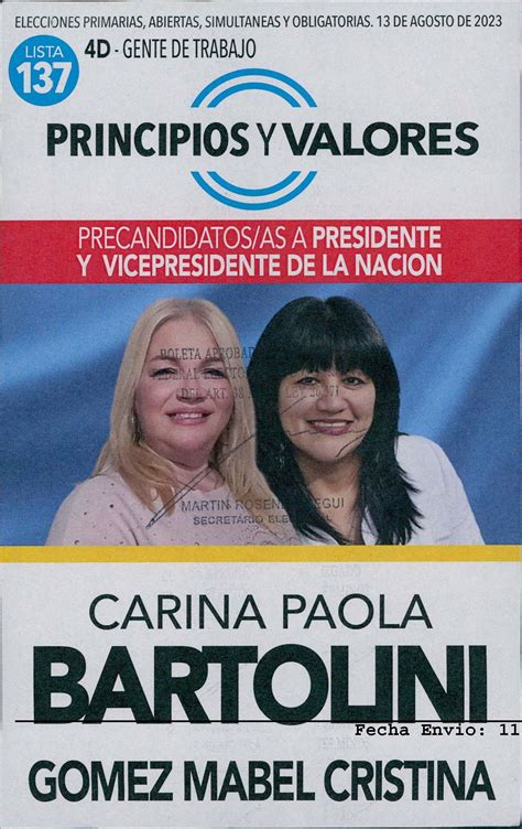 Boletas Elecciones 2023 Las 27 Boletas De Los Candidatos A Presidente En Las Paso 2023 En Fotos