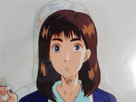 井上雄彦先生原作 アニメ『slam Dunk（スラムダンク）』 晴子さんセル画 （動画付） 約26cm×23cm お買い得品