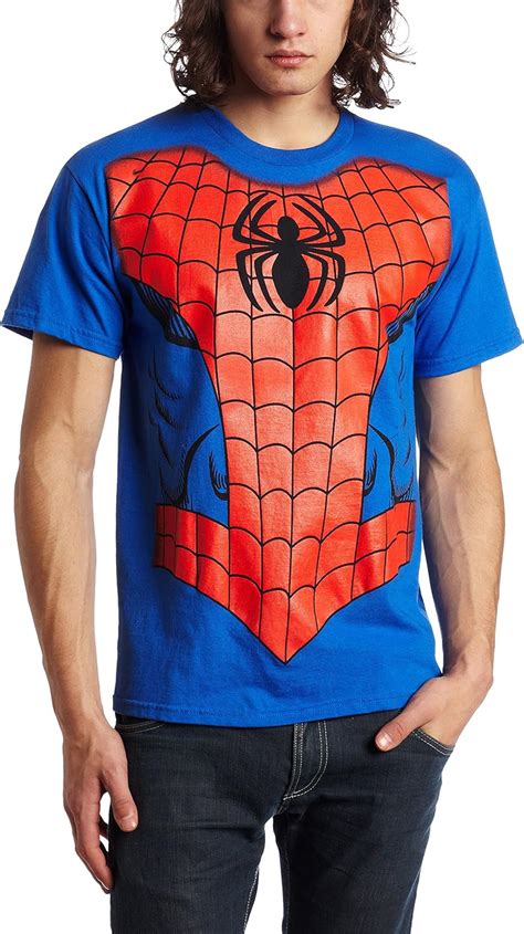 Marvel Mens Spiderman T Shirt Amazonca Clothing Shoes And Accessories