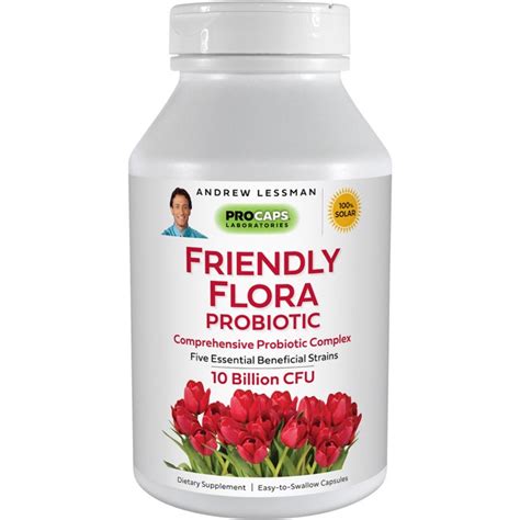 ProCaps Laboratories Shop Friendly Flora Probiotic By Andrew Lessman