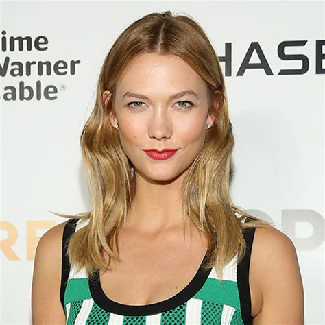 Karlie Kloss Short Hair Straight