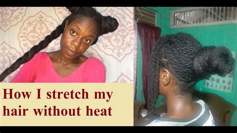 Stretching My Natural Hair Without Heat Stretching Natural My Type