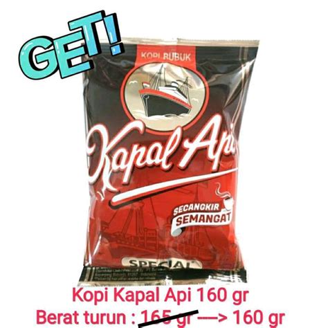 Jual Kopi Kapal Api Special Merah 160 Gram Di Seller Best Mart