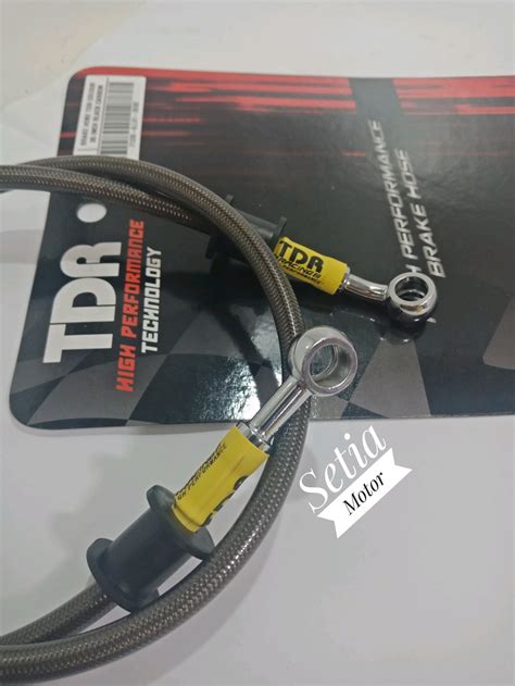 Jual Selang Rem TDR Carbon Original 24 Inc Belakang Di Lapak Setia