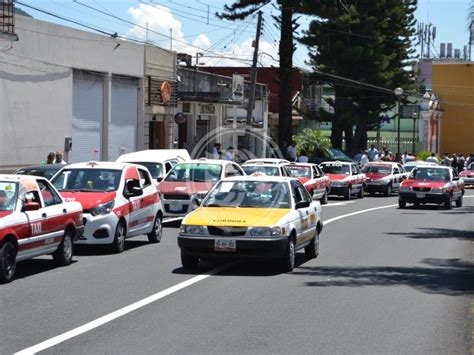 Habrá manifestación de taxistas de Orizaba este es el motivo