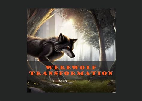 WEREWOLF TRANSFORMATION SPELL - Etsy