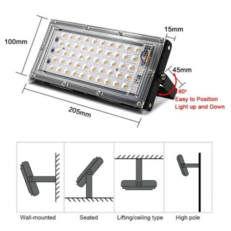 Jual Lampu Sorot Taman Lapangan Voli Badminton Flood Light Lumens