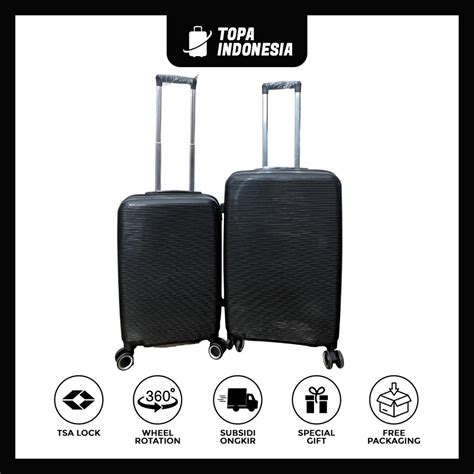 Jual TOPA Koper Hardcase Navigator Fiber PP TSA Lock 4 Roda Putar