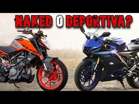 Motos Naked o Deportivas Qué estilo es mejor Pros y Contras YouTube