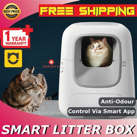 Catta Cat Litter Box Automatic Large Tandas Kucing Automatik Besar Cat