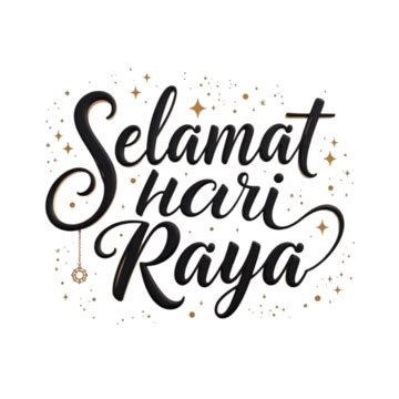 hari raya wishes  malay text png transparent images