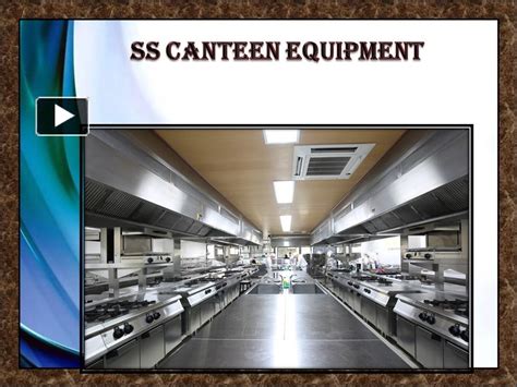 PPT SS Canteen Equipment SS Commercial Kitchen Equipment Stainless