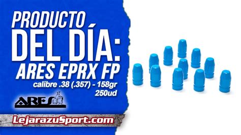 Puntas Ares EPRX FP Calibre 38 357 158 Grains 250 Unidades YouTube