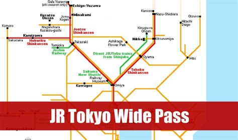 Informasi Penggunaan Jr Tokyo Wide Pass Tanogaido