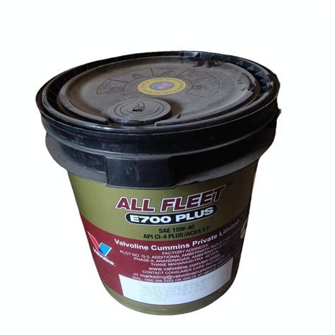 Valvoline E W Ci Plus Engine Oil Bucket Of Litre At Rs