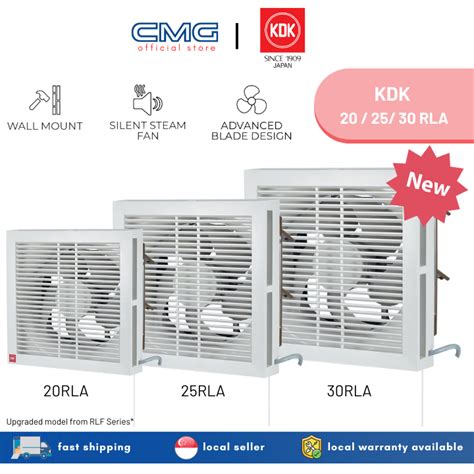 Kdk 2 Way Reversible Wall Mounted Exhaust Ventilating Fan With Louver